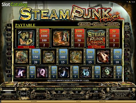 steam punk heroes slot